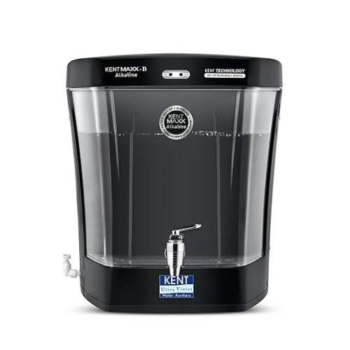 ENT Maxx Alkaline - UV Water Purifier Makes Water Alkaline by Enhancing pH Levels of the Purified Water upto 9.5