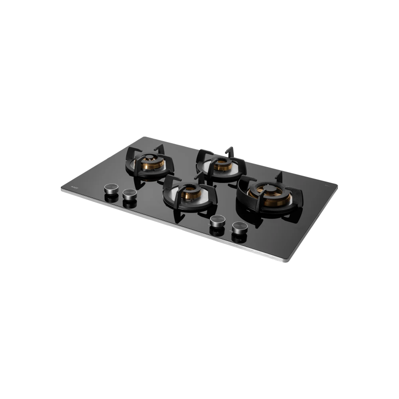KAFF BLH 784 / BLH 784X- 4 Full Brass Burners Built in Hob, Flame Failure Device, Metal Knobs, Auto Ignition