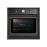 KAFF CLOV 6 BLN - 60 L Built-in Oven with True Convection & Black Retro Finish