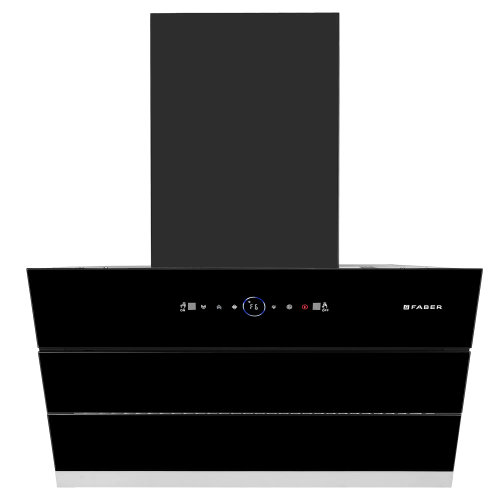 Faber HOOD COMET BLDC FL HC BK 75 -Chimney