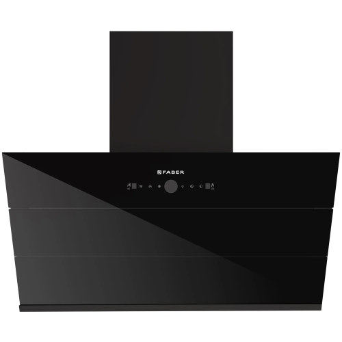 Faber HOOD COMET FL HC SC BK IN 90 -Chimney