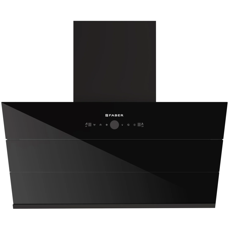 Faber HOOD COMET FL HC SC BK IN 90 -Chimney