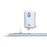 KENT Smart - Black - Easy to Install, Online UV Water Purifier with 4-Stage Purification & 60L/hr Purification Capacity