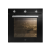 KAFF KOV 73 MRFT- 73 L Built-in Oven with 3 Layer Glass Door, Full Black Tempered Glass Finish