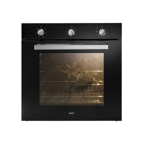 KAFF KOV 73 MRFT- 73 L Built-in Oven with 3 Layer Glass Door, Full Black Tempered Glass Finish